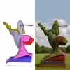 Wutform_Digital Sculpture_2025 (Original: Procreate, AI Image: Sora)