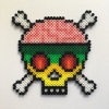 Brain Skull / 14x14 cm / 2018