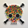 Acid Skull / 14x14 cm / 2018