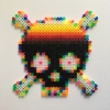 Sunset Skull / 14x14 cm / 2018