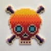 Heat Skull / 14x14 cm / 2018